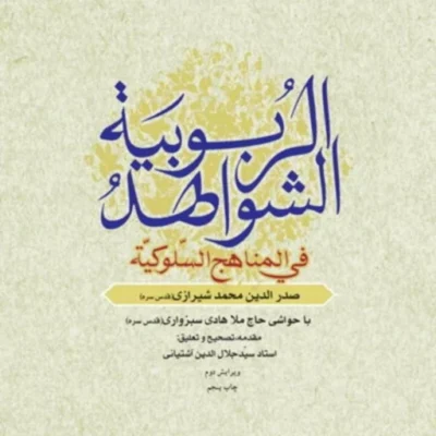شرح و تفسیر الشواهد الربوبیه فی المناهج السلوکیه